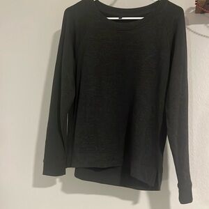 Black/ Dark Grey Long Sleeve